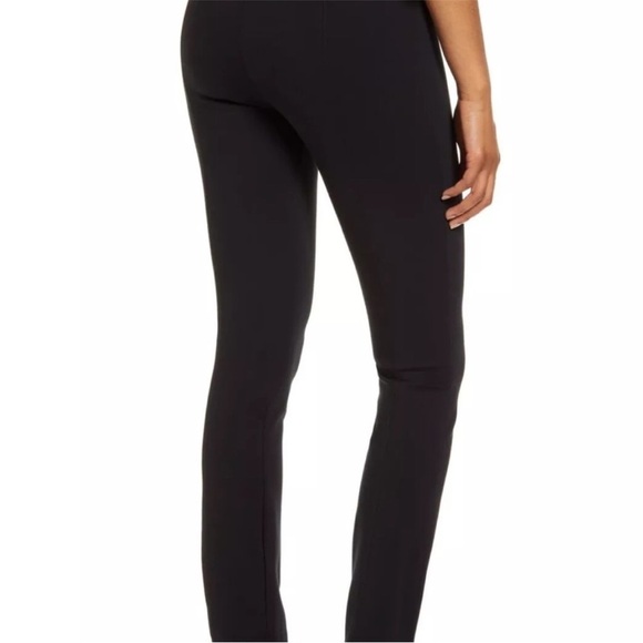 SPANX The Perfect Back Skinny Pull On Dress Pants Black ponte ankle pant sz m - Picture 7 of 8